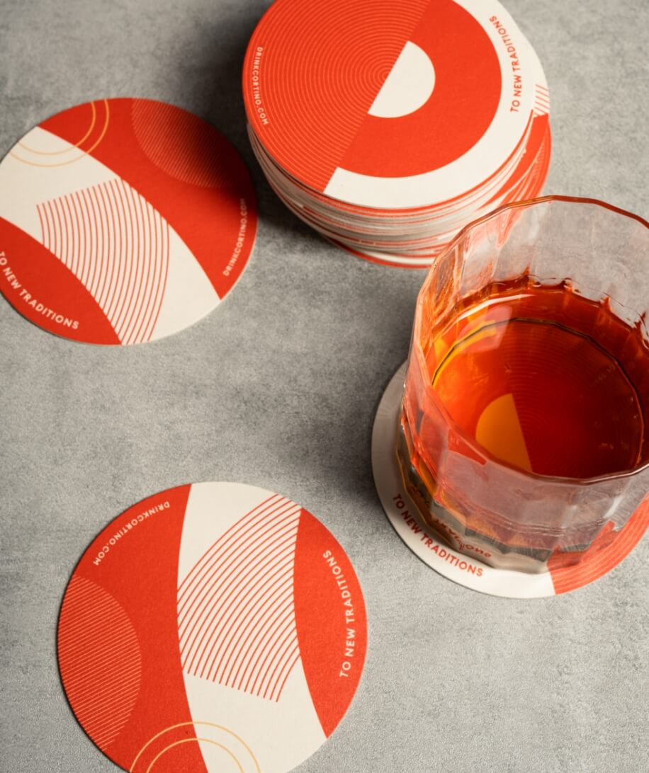 Cortino Coffee Whisky Coasters