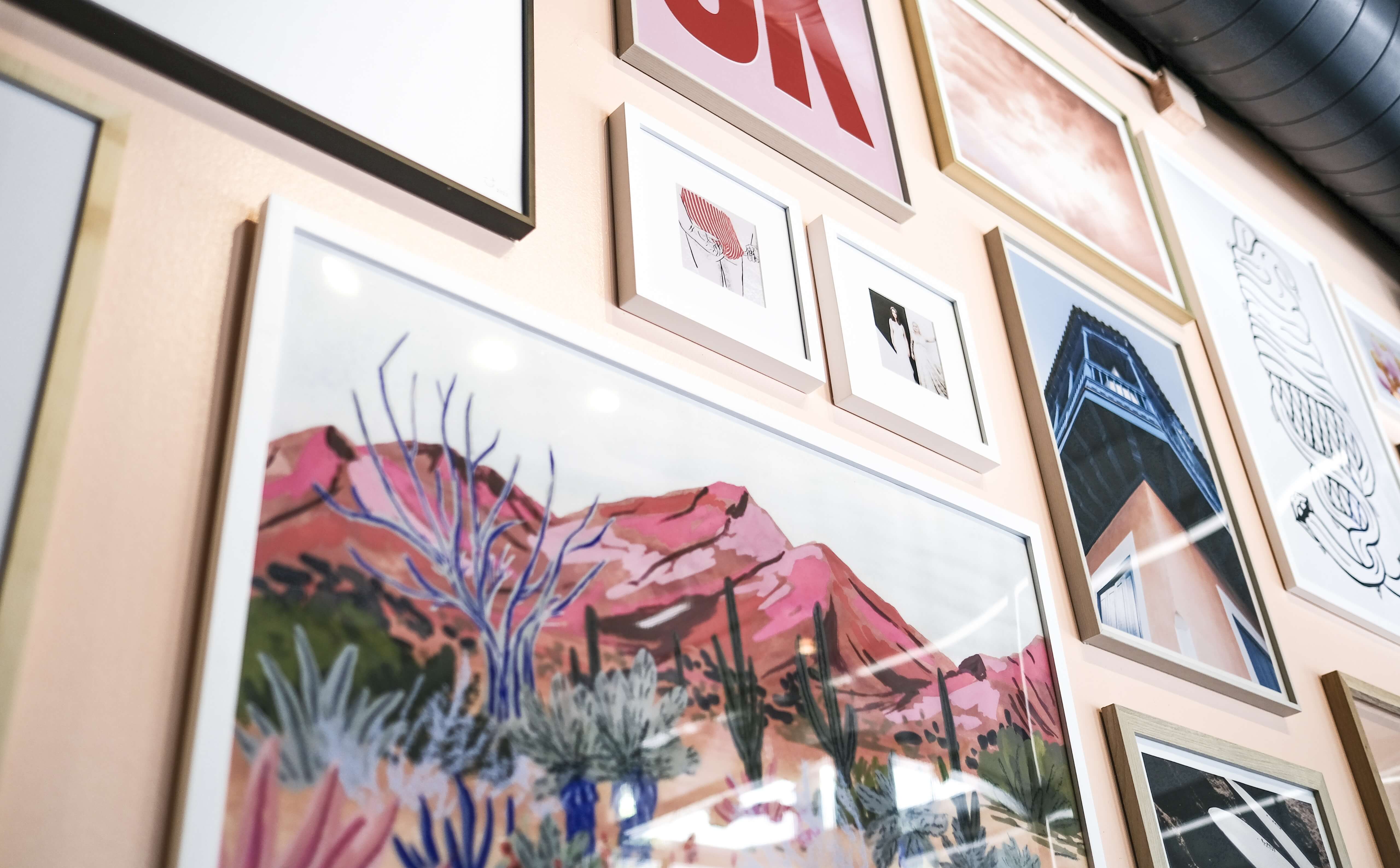 Kamp Social House Gallery Wall