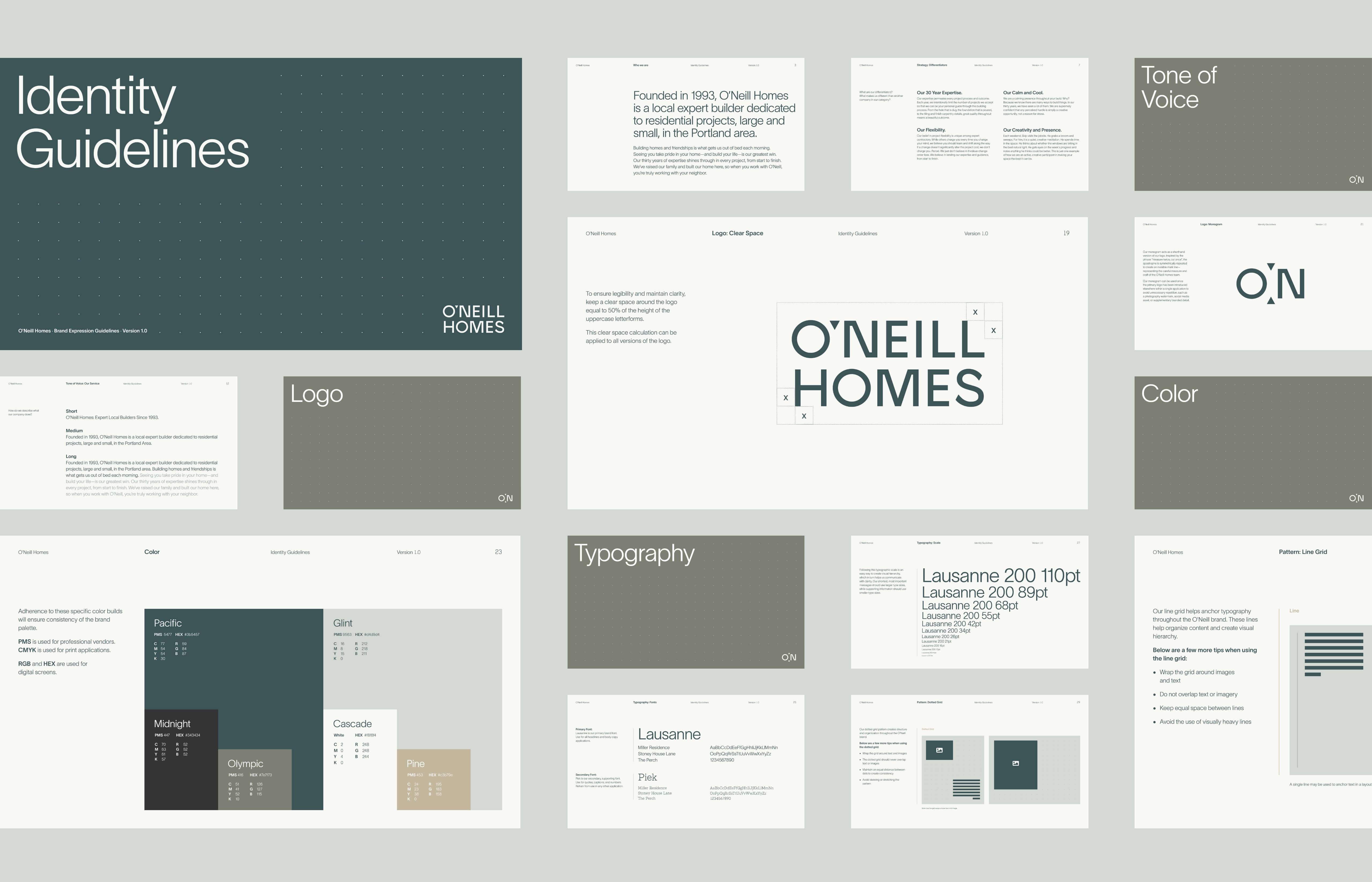 O'Neill Homes Guidelines