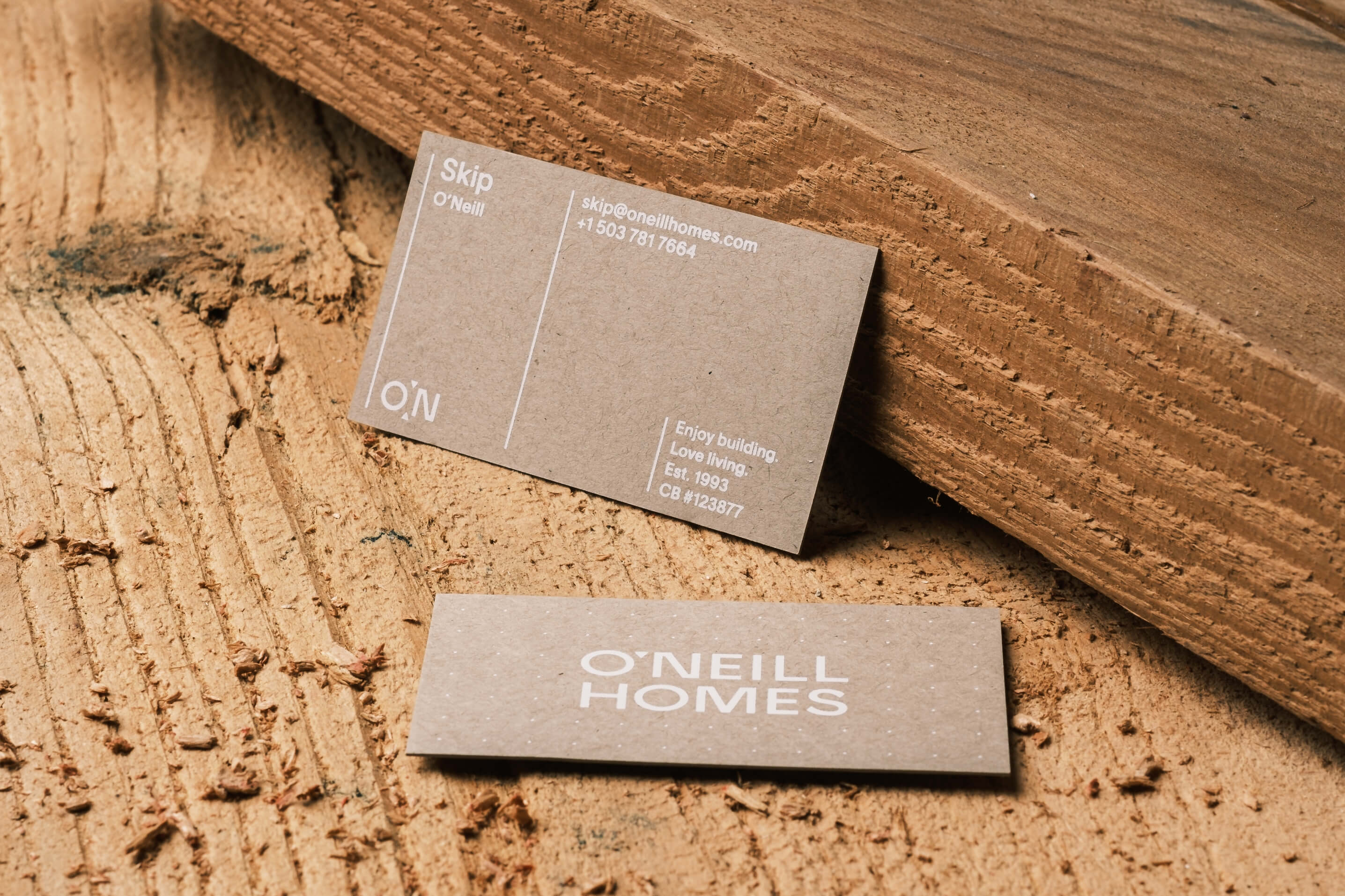 O'Neill Homes Business Cards